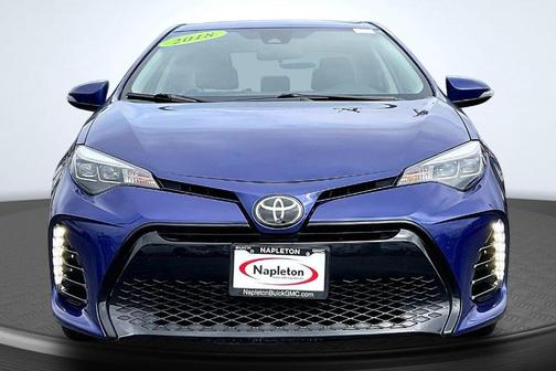 Blue Crush Metallic 2018 Toyota Corolla XSE
