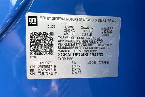 2025 GMC Terrain Elevation