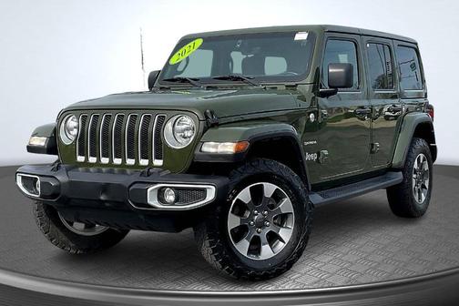 Sarge Green 2021 Jeep Wrangler Unlimited Sahara