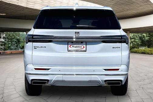 White Tri-Coat 2026 Buick Enclave Avenir
