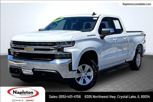 Summit White 2020 Chevrolet Silverado 1500 LT