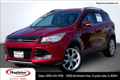 Ruby Red Metallic Tinted Clearcoat 2014 Ford Escape Titanium
