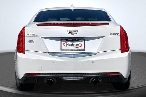 Crystal White Tri-Coat 2016 Cadillac ATS 2.0L Turbo Luxury