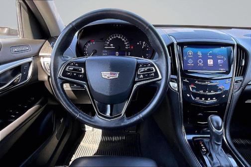 Crystal White Tri-Coat 2016 Cadillac ATS 2.0L Turbo Luxury