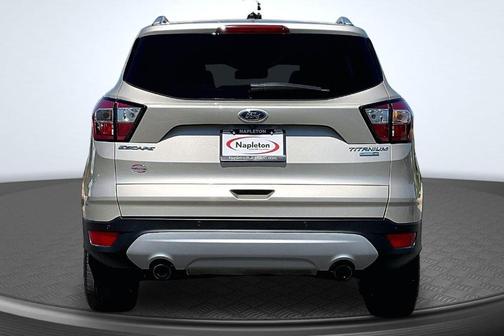 White Gold 2017 Ford Escape Titanium