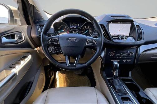 White Gold 2017 Ford Escape Titanium