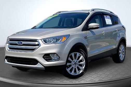 White Gold 2017 Ford Escape Titanium