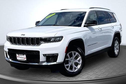 Bright White Clearcoat 2022 Jeep Grand Cherokee L Limited