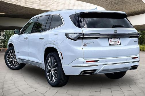 White Tri-Coat 2026 Buick Enclave Avenir