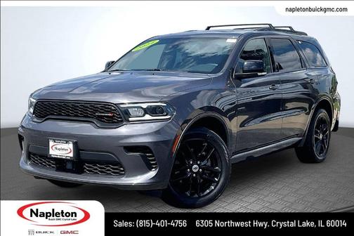 Vapor Gray 2024 Dodge Durango GT