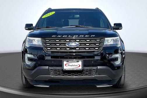 Shadow Black 2017 Ford Explorer XLT