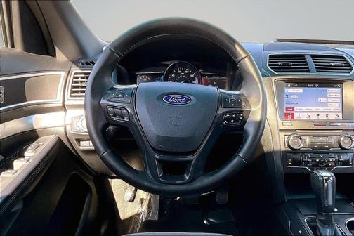 Shadow Black 2017 Ford Explorer XLT