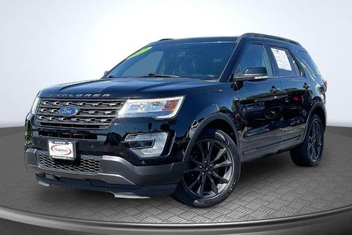 Shadow Black 2017 Ford Explorer XLT