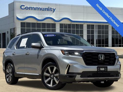 Lunar Silver Metallic 2024 Honda Pilot Touring 8-Passenger