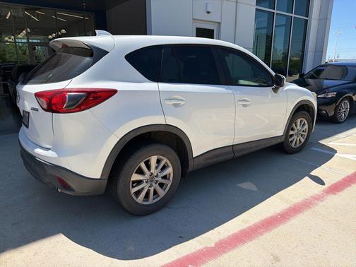 Crystal White Pearl Mica 2015 Mazda CX-5 Sport