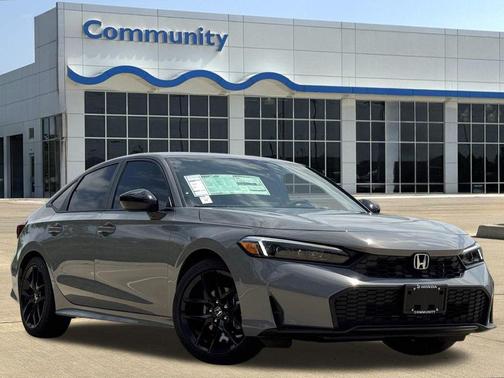 Urban Gray Pearl 2026 Honda Civic Sport