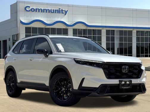 Platinum White Pearl 2026 Honda CR-V Hybrid Sport-L FWD