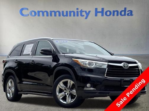 Attitude Black Metallic 2015 Toyota Highlander Limited Platinum