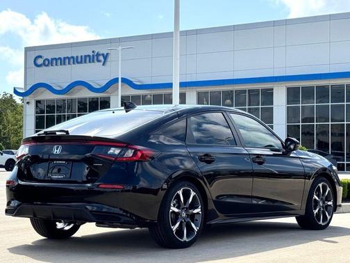 Crystal Black Pearl 2026 Honda Civic Hybrid Sport Touring