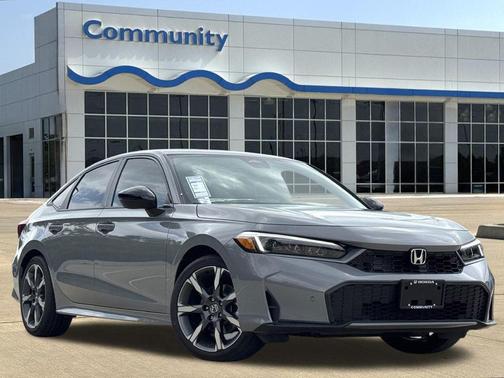 Urban Gray Pearl 2026 Honda Civic Hybrid Sport Touring