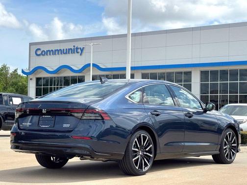Canyon River Blue Metallic 2026 Honda Accord Hybrid Touring