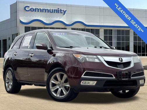 Dark Cherry Pearl II 2012 Acura MDX 3.7L