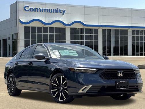 Canyon River Blue Metallic 2026 Honda Accord Hybrid Touring