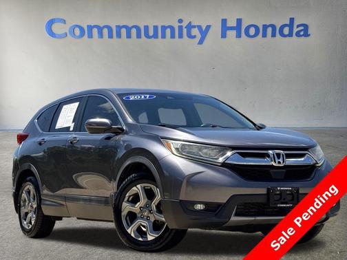 Modern Steel Metallic 2017 Honda CR-V EX-L