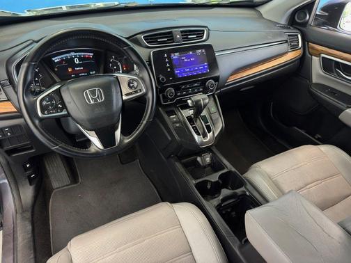 Modern Steel Metallic 2017 Honda CR-V EX-L