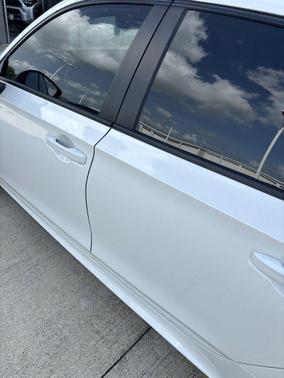 Platinum White Pearl 2025 Honda Civic Hybrid Sport