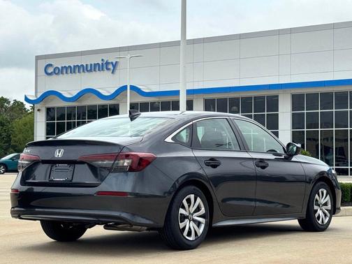 Meteorite Gray Metallic 2026 Honda Civic LX