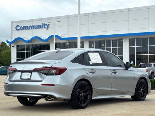 Solar Silver Metallic 2026 Honda Civic Sport