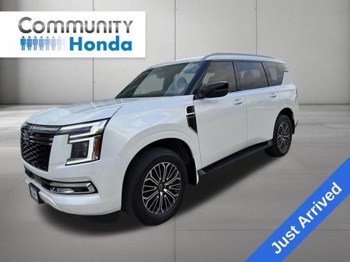 Aspen White Tricoat 2025 Nissan Armada SL 2WD