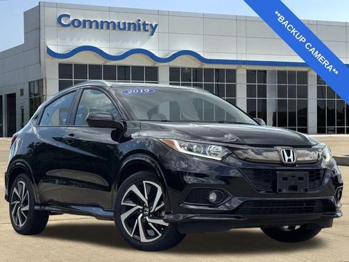 Crystal Black Pearl 2019 Honda HR-V Sport