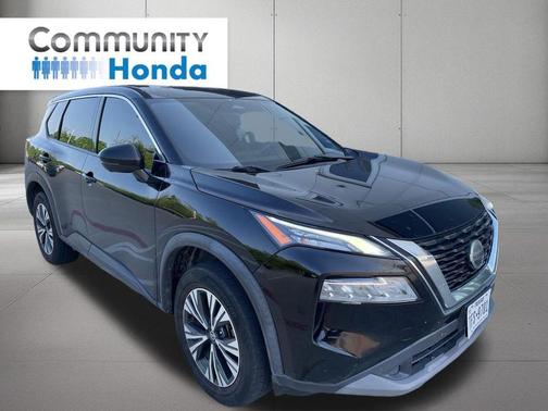 Super Black 2021 Nissan Rogue SV