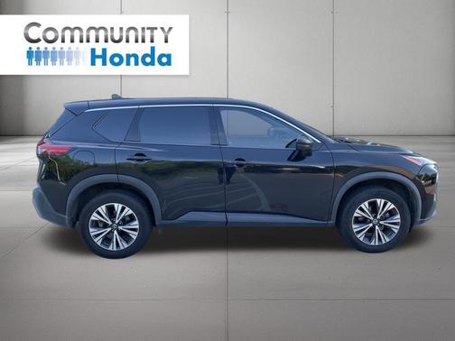 Super Black 2021 Nissan Rogue SV