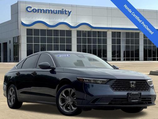 Canyon River Blue Metallic 2024 Honda Accord EX