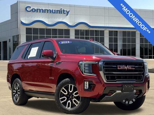 Volcanic Red Tintcoat 2024 GMC Yukon 4WD AT4