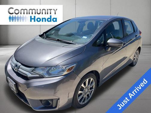Modern Steel Metallic 2016 Honda Fit EX-L