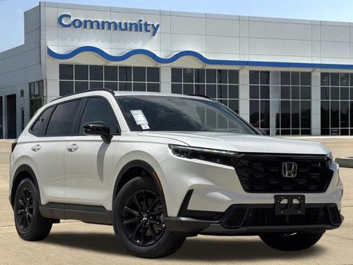 Platinum White Pearl 2026 Honda CR-V Hybrid Sport-L FWD