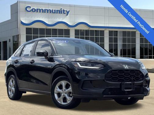 Crystal Black Pearl 2024 Honda HR-V LX