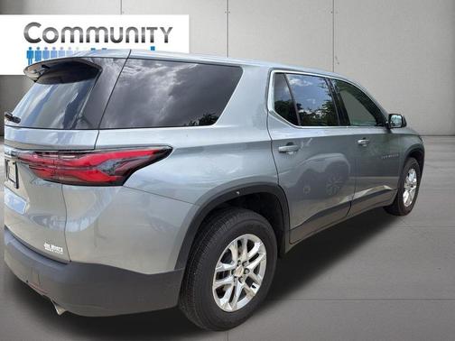 Sterling Gray Metallic 2023 Chevrolet Traverse LS