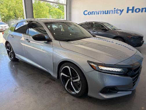 Lunar Silver Metallic 2022 Honda Accord Sport 1.5T