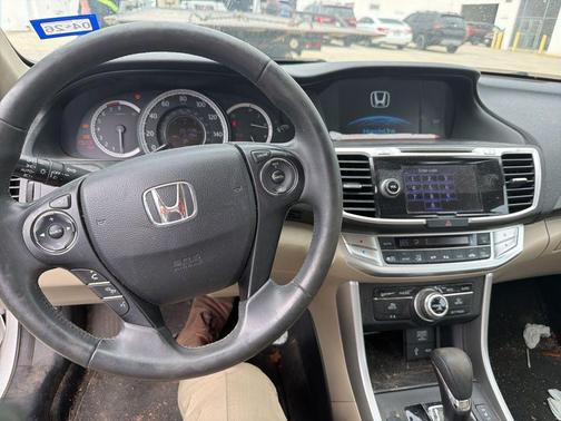 White Orchid Pearl 2015 Honda Accord EX-L