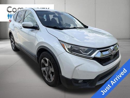 Platinum White Pearl 2019 Honda CR-V EX