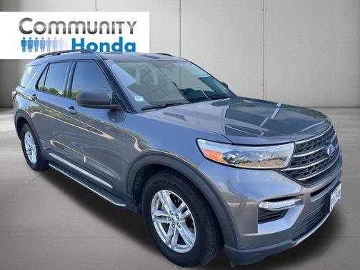 CARBONIZED GRAY METALLIC 2022 Ford Explorer XLT