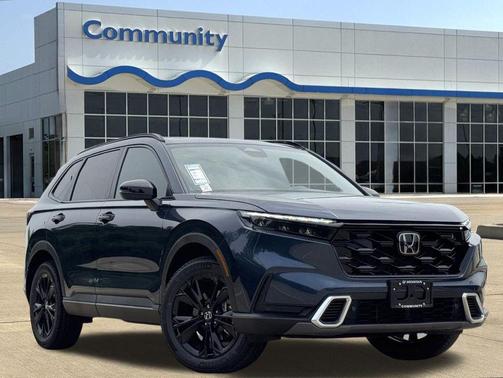 Canyon River Blue Metallic 2026 Honda CR-V Hybrid Sport Touring AWD
