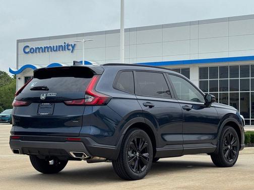 Canyon River Blue Metallic 2026 Honda CR-V Hybrid Sport Touring AWD