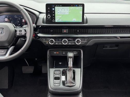 Platinum White Pearl 2026 Honda CR-V Hybrid Sport Touring AWD