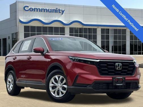 Radiant Red Metallic 2024 Honda CR-V LX 2WD
